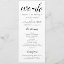 Nós fazemos programa de casamento