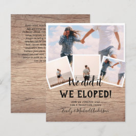 Nós Fizemos Isso FOTOGRAFIA DE FUGIDA Casamento RE