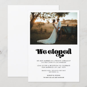 Nós fugimos do anúncio do roteiro do Vintage