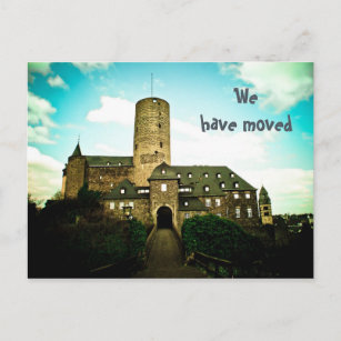 Nós movemo-nos - cartões do motriz do castelo