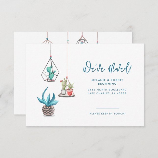 Nós movemos Casais movendo anúncio (Frente/Verso)