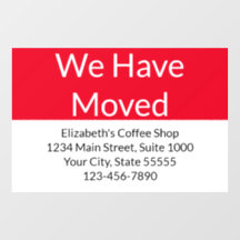 Nós movemos o lançamento de negócios vermelho e br