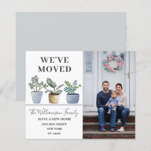 Nós movemos plantas poliméricas com anúncio azul e