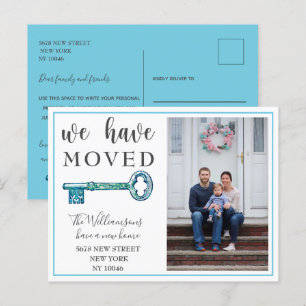 Nós Mudamos Anúncio de Mudança da Chave Azul de Fo