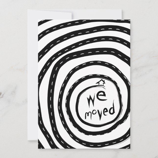 nós mudamos anúncio (estrada espiral) (Frente)