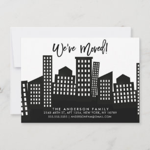 Nós mudamos o anúncio de mudança de cidade