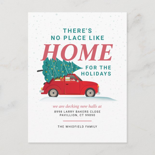 Nós mudamos o anúncio de mudança de feriado de Nat (Frente)