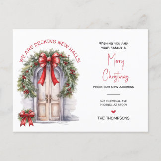 Nós mudamos o novo anúncio de Natal em casa