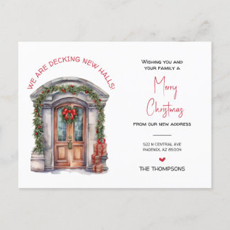 Nós mudamos o novo anúncio de Natal em casa