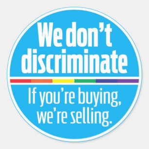 Nós não discriminamos a etiqueta