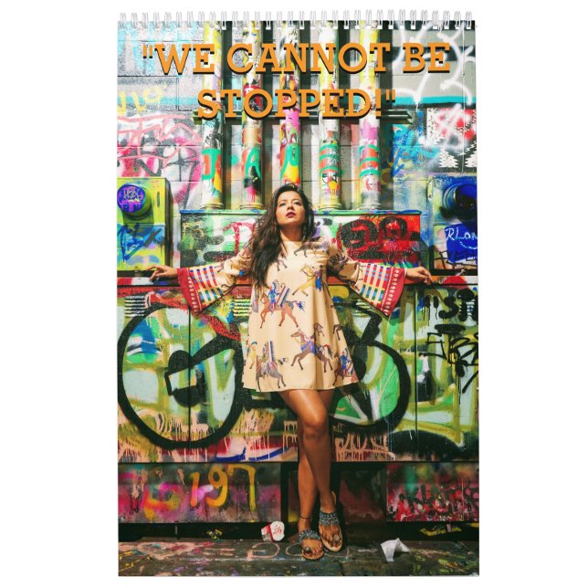 "NÓS NÃO PODEMOS SER PARADOS!" - 2025, calendário  (Capa)