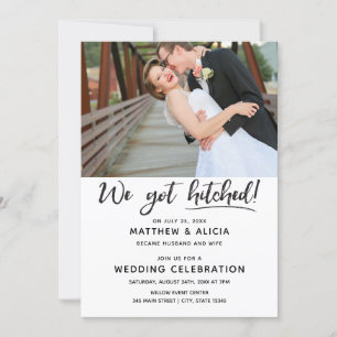 Nós Nos Casamos Anúncio de Casamento