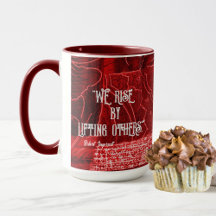 "Nós nos Erguemos ao Levantar os Outros" Caneca de