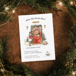 Nós nos movemos Cartão de Anúncio da Porta de Na