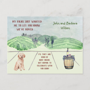 NÓS NOS MUDAMOS ANÚNCIO DE MOVIMENTAÇÃO DE CÃO FAM