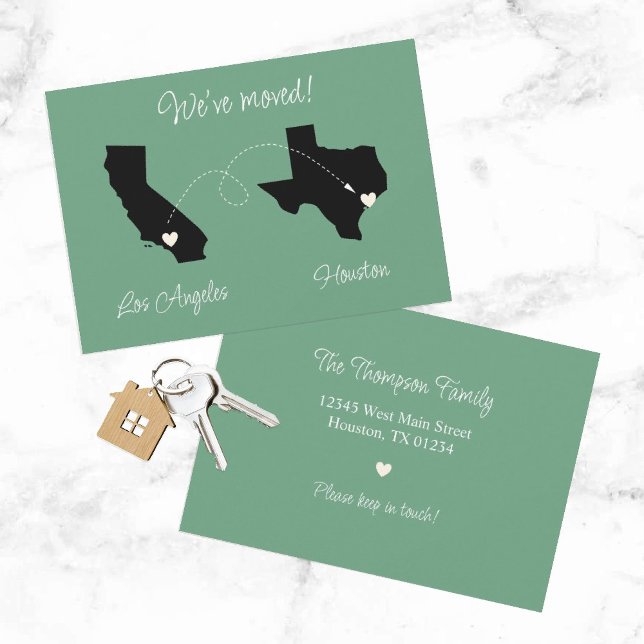 Nós nos mudamos! De Estado para Estado  Anúncio (Criador carregado)