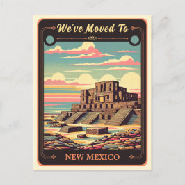 Nós nos mudamos para o Novo México | Cartão postal