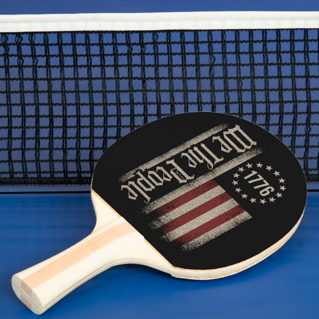 Nós, o Povo, Raquete de Ping Pong 1776 (Insitu)