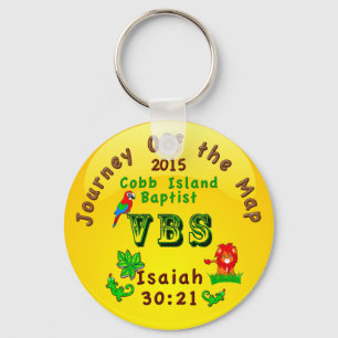 Nós personalizamo-lo, viagem fora do chaveiro do