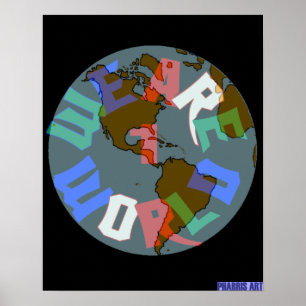 Nós somos 1 poster do mundo