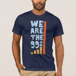 NÓS SOMOS o t-shirt dos homens de 99%
