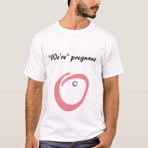 Nós somos o t-shirt dos homens engraçados grávi