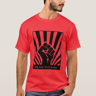 Nós somos t-shirt da solidariedade de Wisconsin -