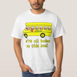 Nós somos todos os Bozos no camiseta deste ônibu