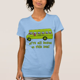 Nós somos todos os Bozos no camiseta deste ônibu