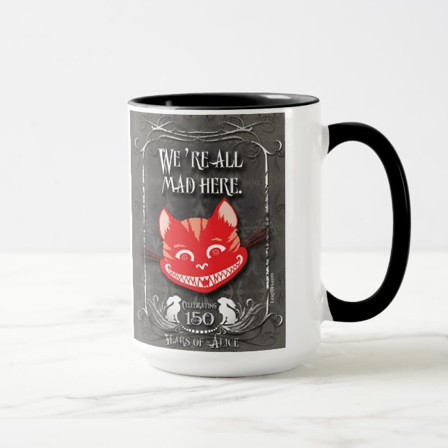 "Nós somos tudo aqui" caneca louca do gato de (Direita)