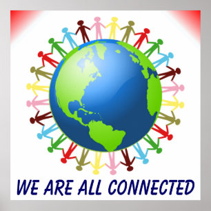 Nós somos tudo poster conectado