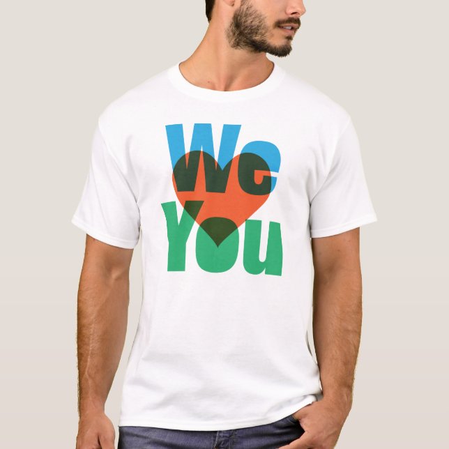 NÓS t-shirt de <3 U (Frente)