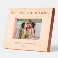 Nós Te Amo Mamãe Personalizada Fotografia Presente
