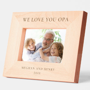Nós Te Amo Opa Personalizado Foto Presente