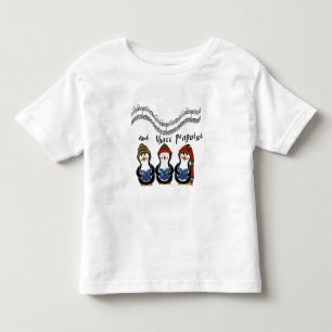 Nós três Camisetas de Natal e presentes de pinguin