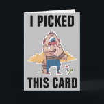 NOSE PICKER FUNNY BIRTHDAY CARTÕES<br><div class="desc">PEGUEI ESTE CARTÃO SÓ PARA VOCÊ CARTÕES DE ANIVERSÁRIO</div>