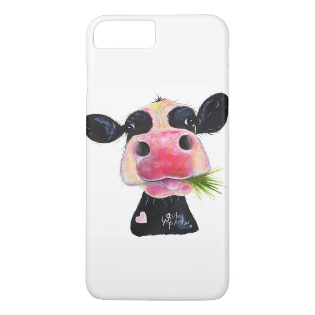 Nosey Cow ' Hurley Burley ' Iphone Galaxy Capas (Verso)
