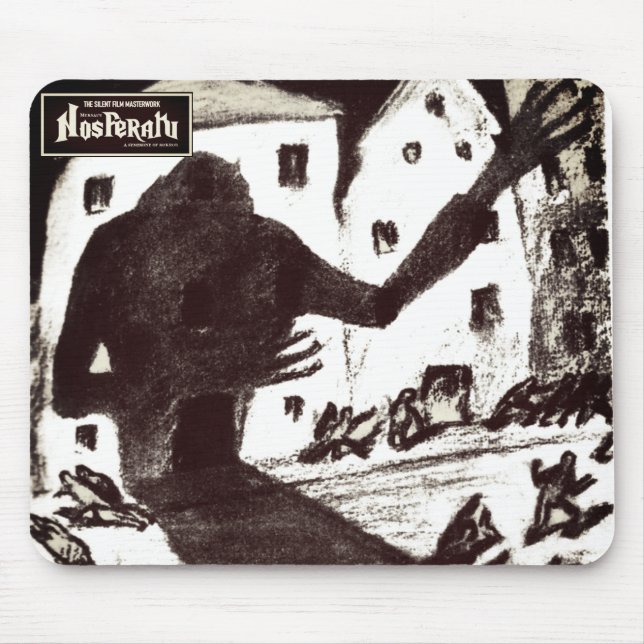 NOSFERATU: Filme de horror Poster Art Mousepad (Frente)