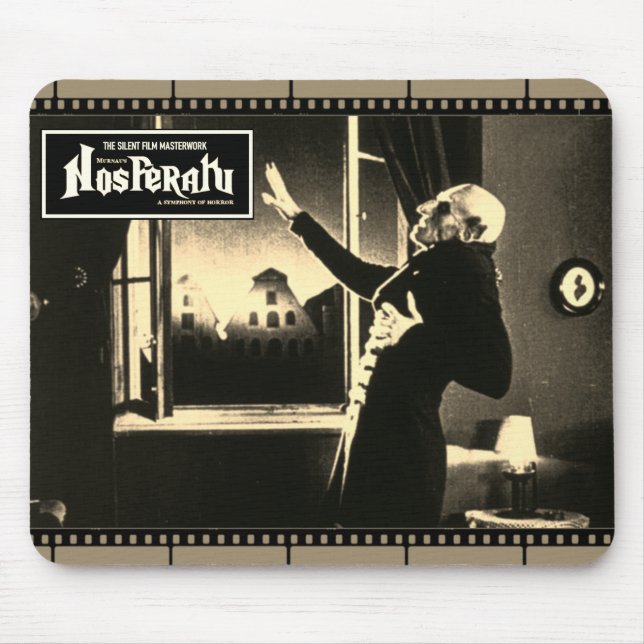 Nosferatu: Filme Horror Masterwork Mousepad (Frente)