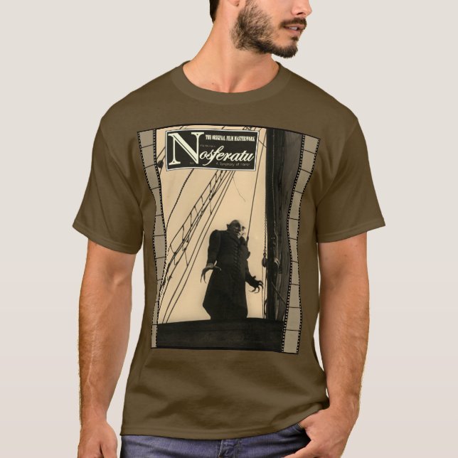Nosferatu Horror Film T-Shirt (Frente)