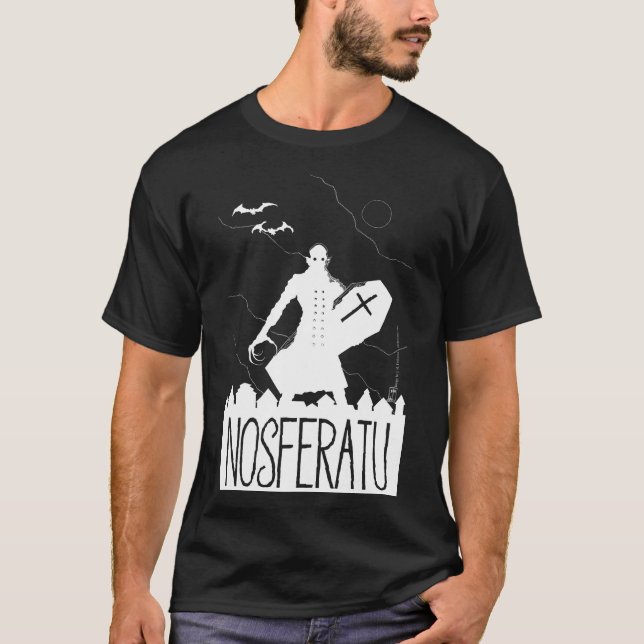 Nosferatu inverteu - o t-shirt (Frente)