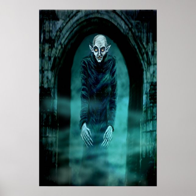 Nosferatu O Poster De Origem Incontado 2 (Frente)