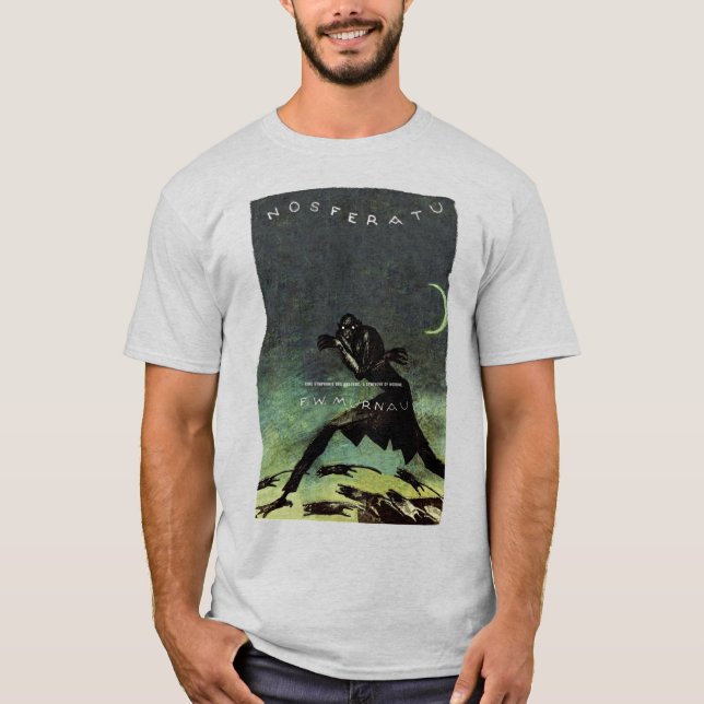 Nosferatu Poster T-Shirt clássico '1922' (Frente)