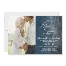 Nossa aventura começa a Wedding o convite com a