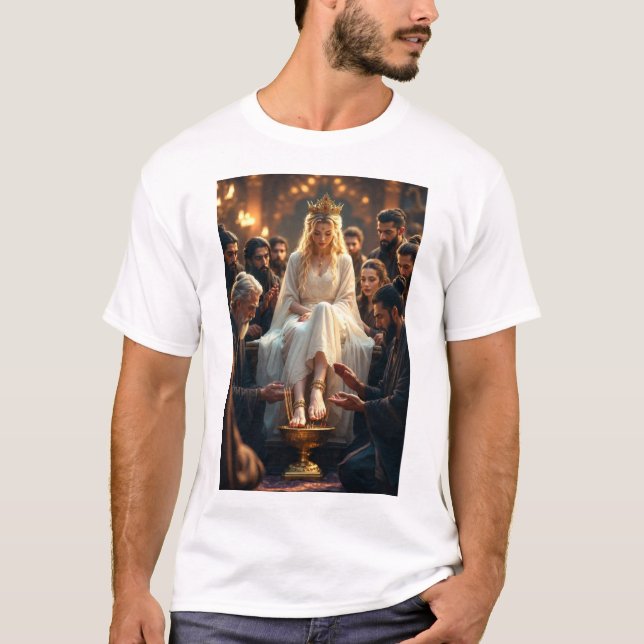 nossa camiseta de peso pesado (Frente)