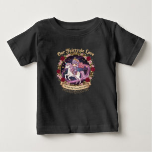 Nossa Camiseta Gráfica de Unicórnio Bebê de Amor d