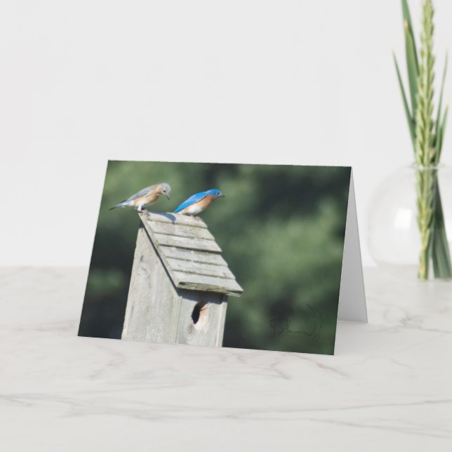 Nossa casa nova, cartão (Frente)