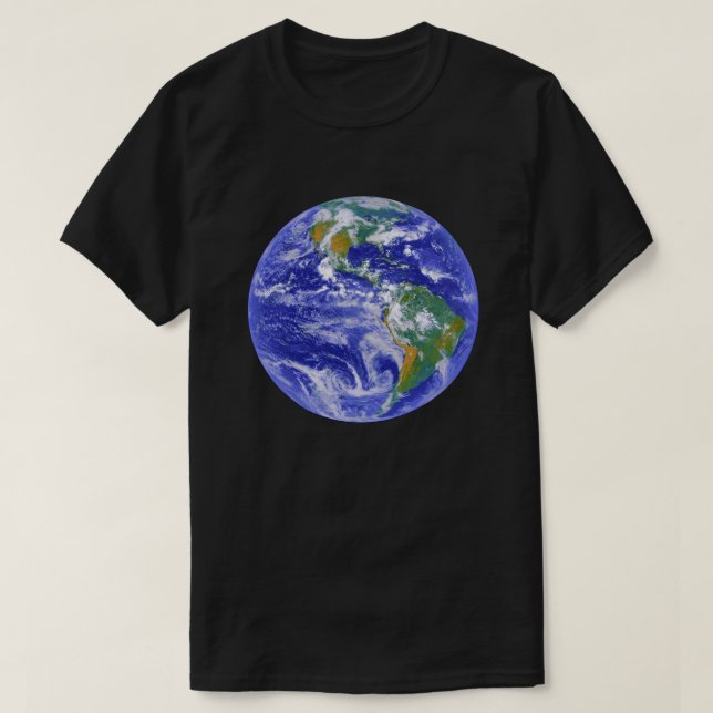Nossa casa - o t-shirt da terra (Frente do Design)