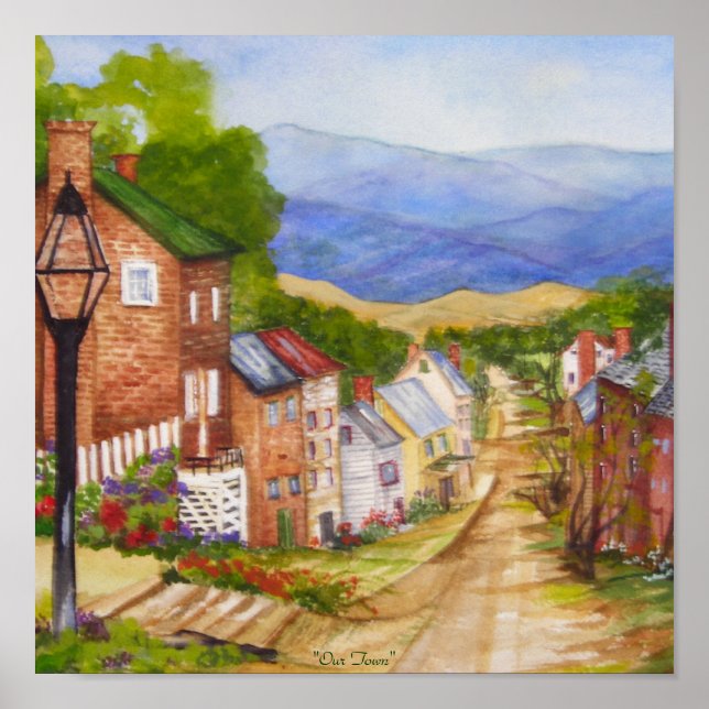 "Nossa Cidade" Poster (Frente)