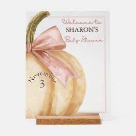 Nossa Pequena Abóbora no Caminho Chá de fraldas